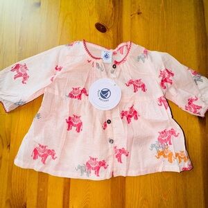 Petit bateau blouse